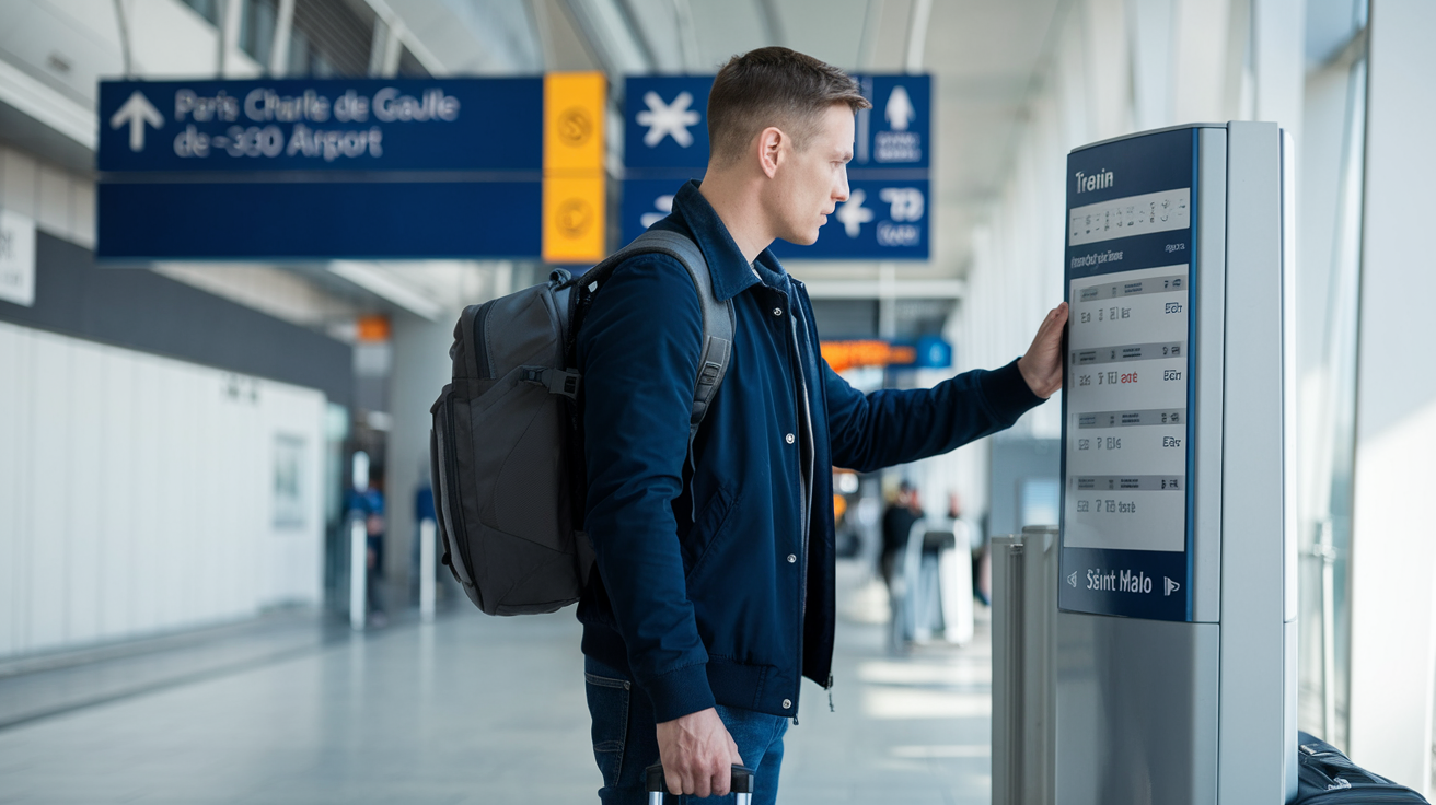 Paris Charles de Gaulle Airport to Saint-Malo Train Station Transfer: Your Complete Guide